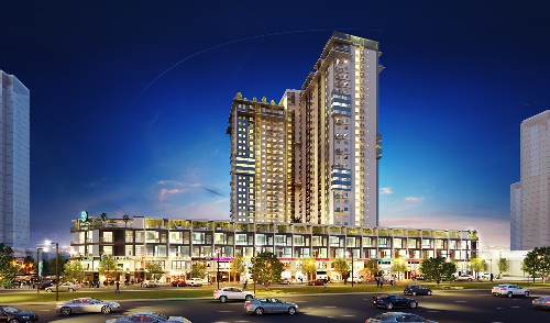 Căn hộ Dual-keys được xây dựng tại The Two Residence, khu đô thị Gamuda Gardens.